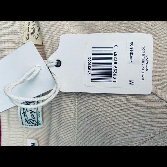 Bay Meadows Sweatshirt - Levi’s Vintage - NEW with Tags - L - Picture 5 of 6